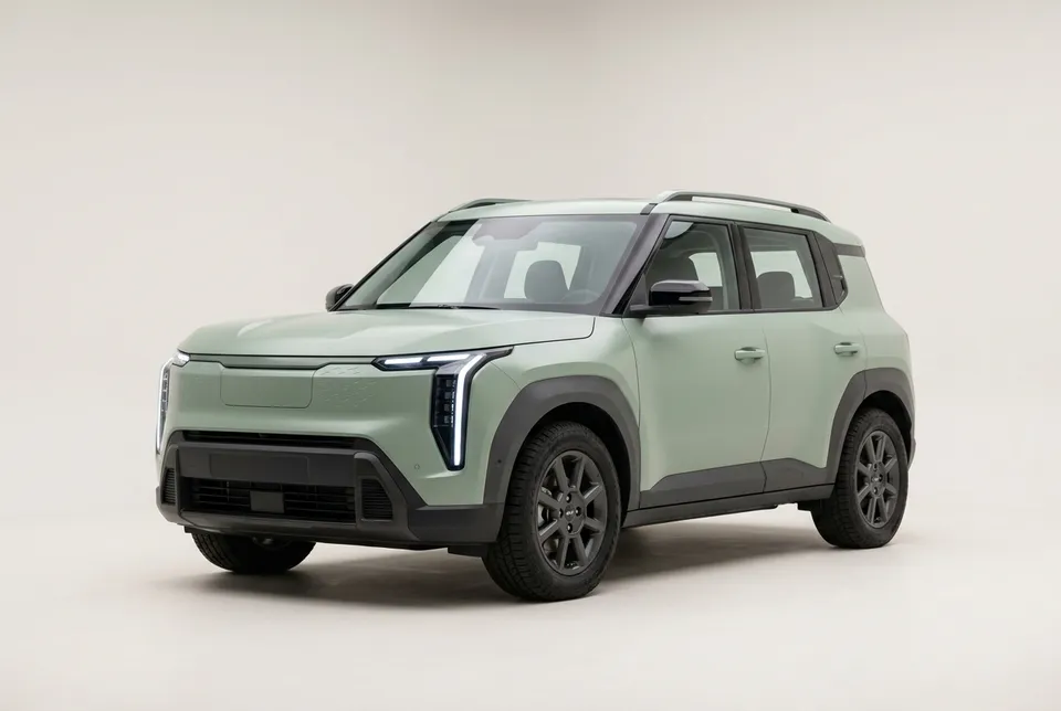 Kia EV2 compact electric SUV, illustrative image